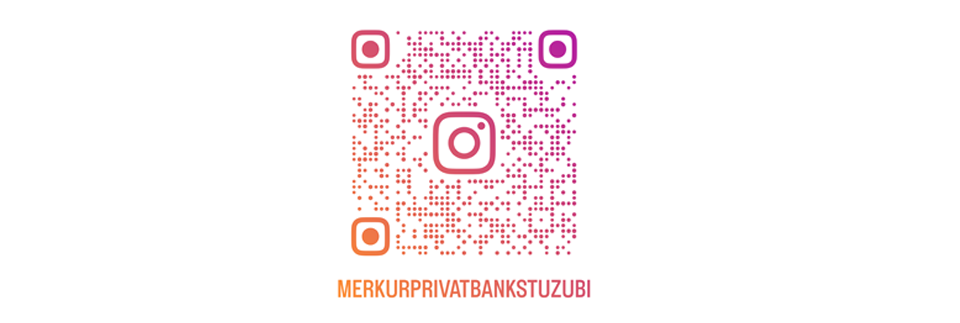 Der MERKUR PRIVATBANK Nachwuchskräfte Instagram-Account